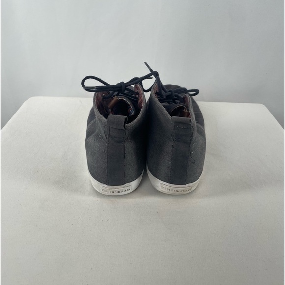 Ben Sherman Bristol Chukka High‎ Top Canvas Sneaker in Navy Size 11 - Picture 4 of 7